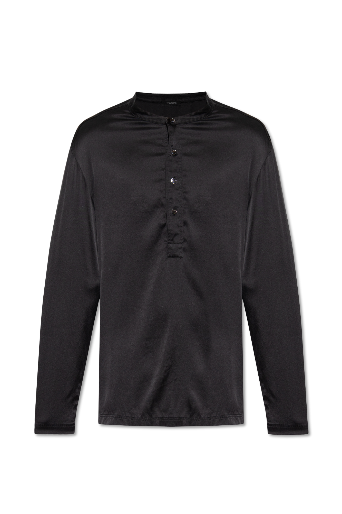 【送料&関税込】Tom Ford Silk T-shirt Tom Ford Silk T-Shirt - Yellow - Women | TSJ383FAX835FG324